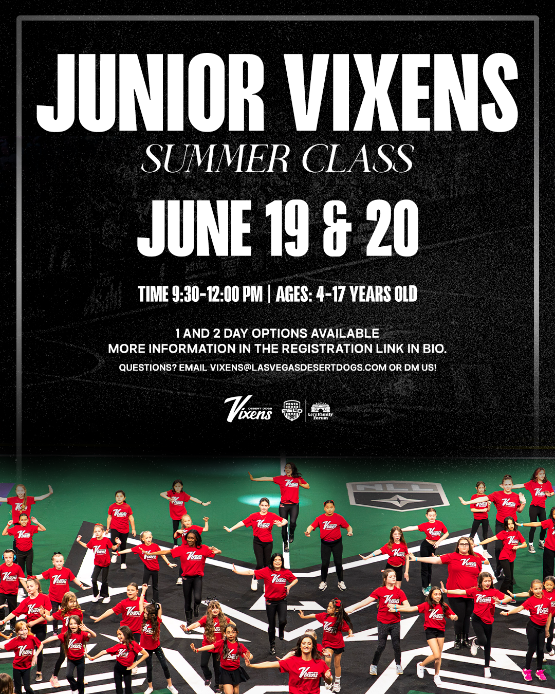 Junior Vixens Summer Class 2026