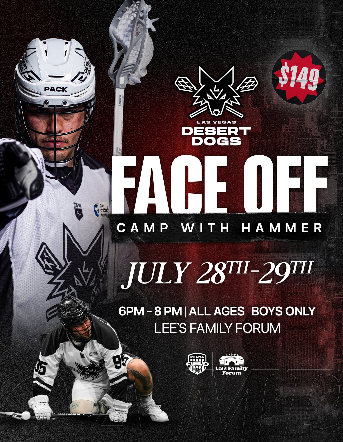 Boys Face-Off Camp (July 28 - 29)