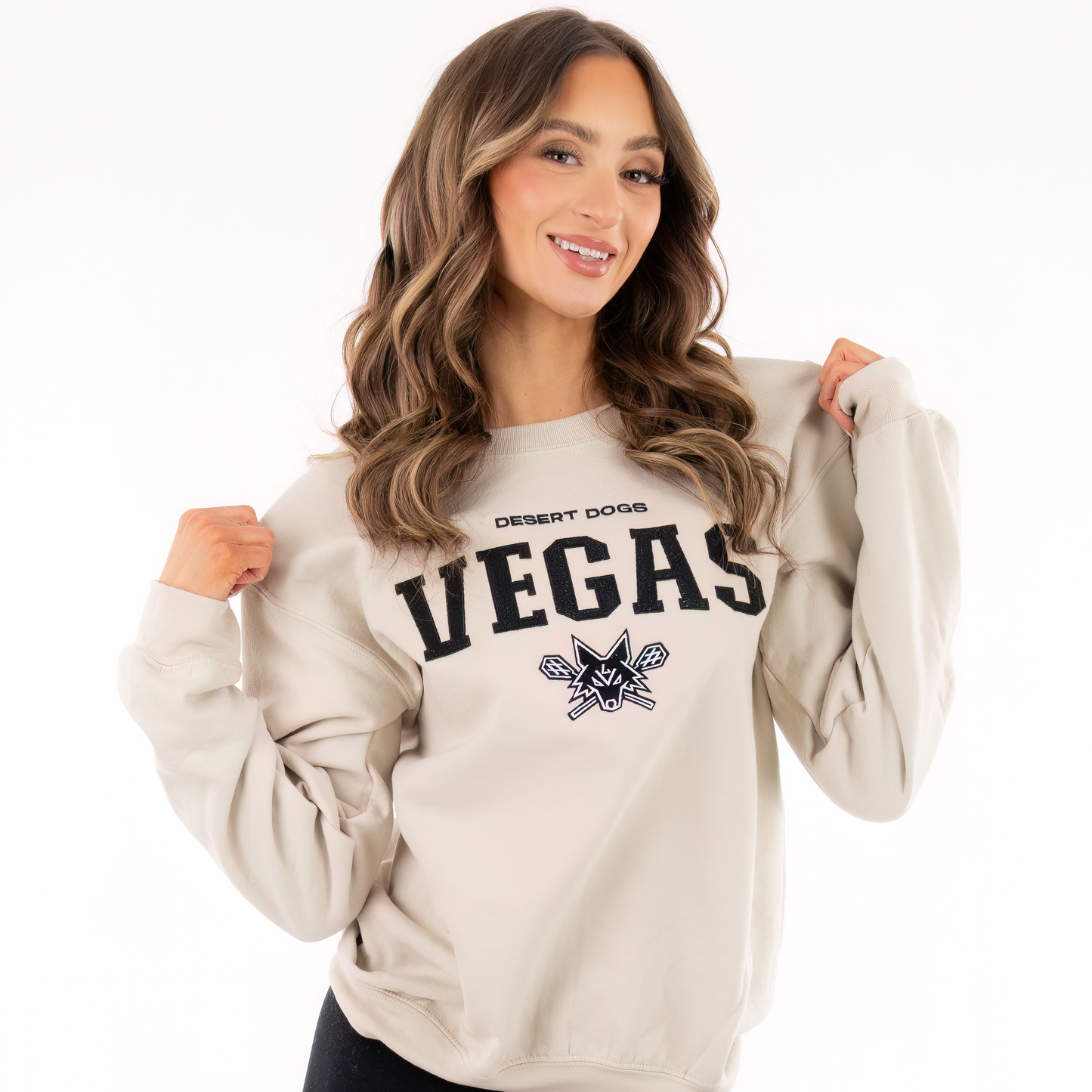Embroidered Vegas Crewneck