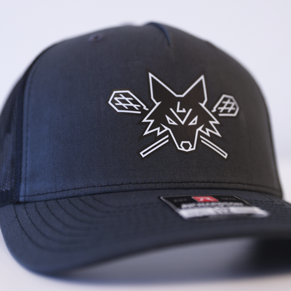 Grey and Black Trucker Hat