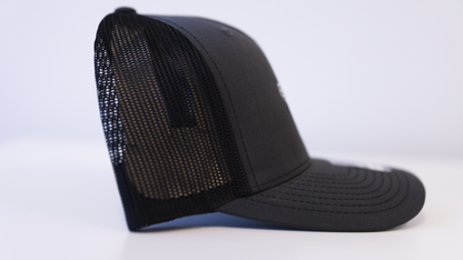 Grey and Black Trucker Hat