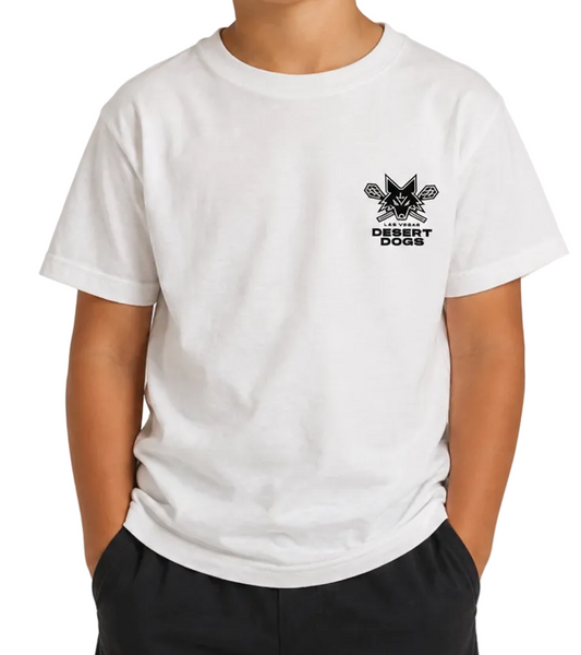 Youth White Tee