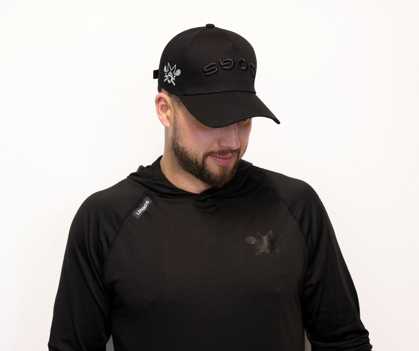 Black-on-Black DOGS Hat