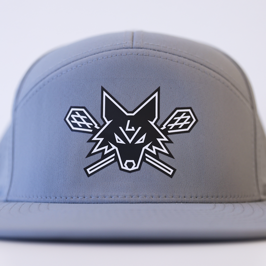 Grey Simple Logo Hat