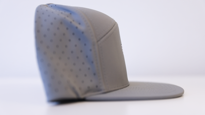 Grey Simple Logo Hat