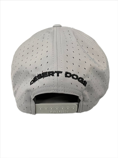 7 PANEL DRI FIT SNAP BACK - GRAY