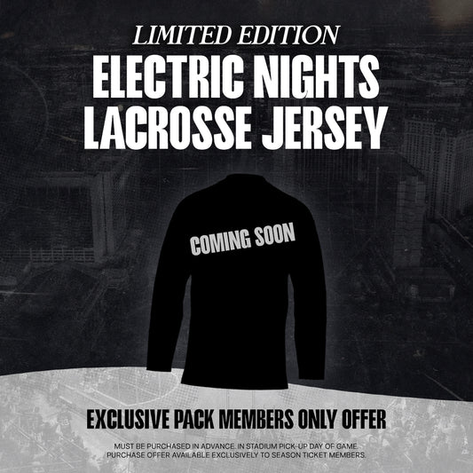 Electric Nights Lacrosse Jersey - Members Only Offer