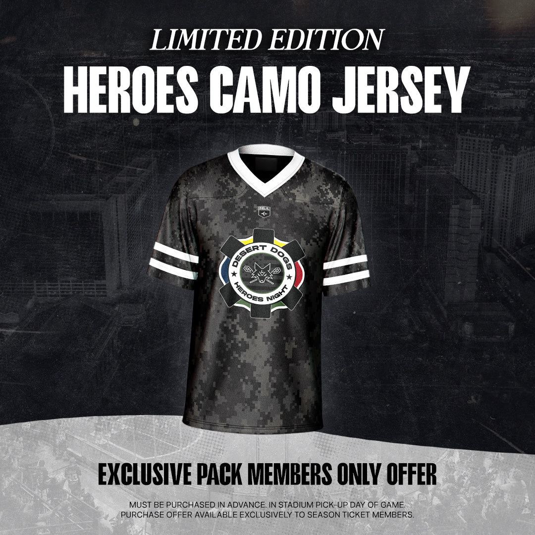 Heroes Night Camo Jersey - Members Only Offer