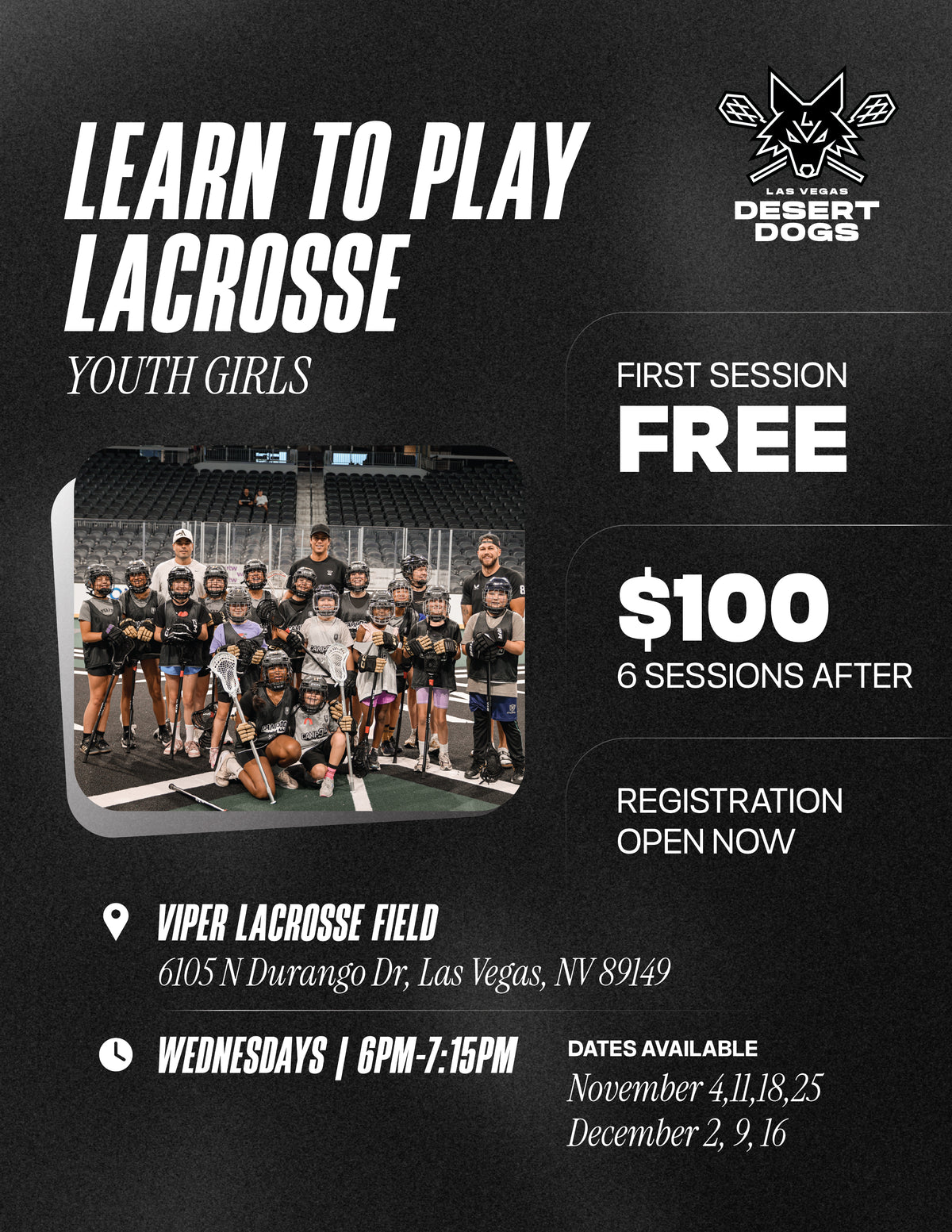 Youth Girls Learn to Play!