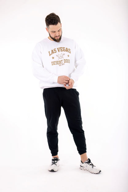 Gold Glitter Crewneck