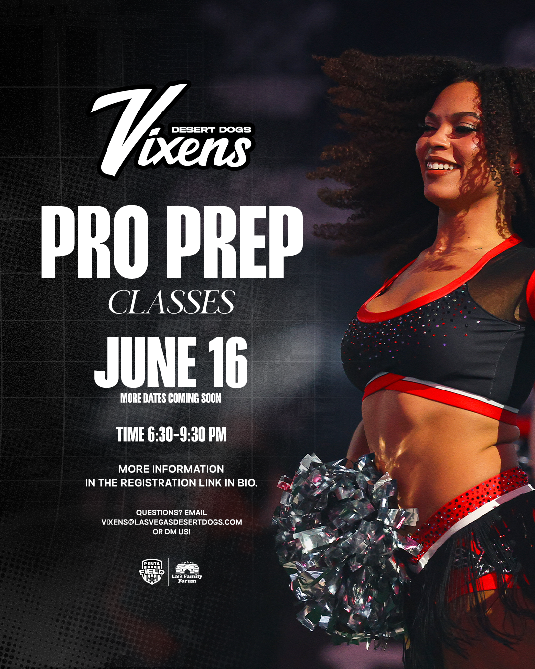 Vixens Pro Prep Classes 2026