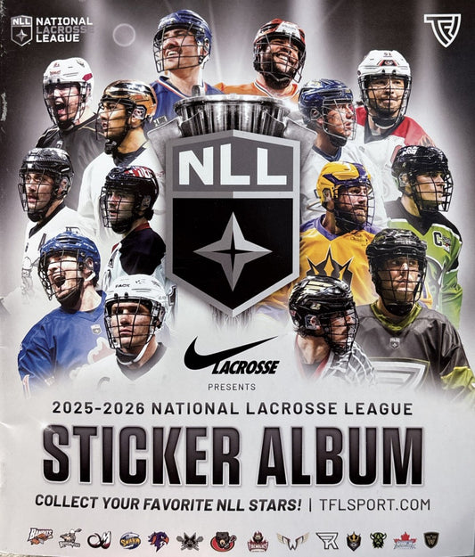 TFL NLL Sticker Album