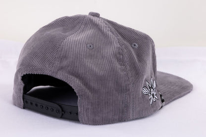 Gray Corduroy Hat